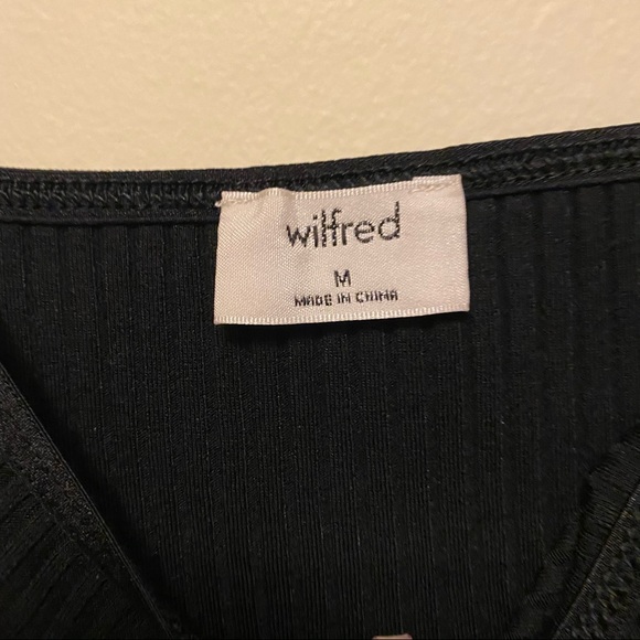 Wilfred Straight Cut Ribbed Tank Top M - Picture 3 of 6